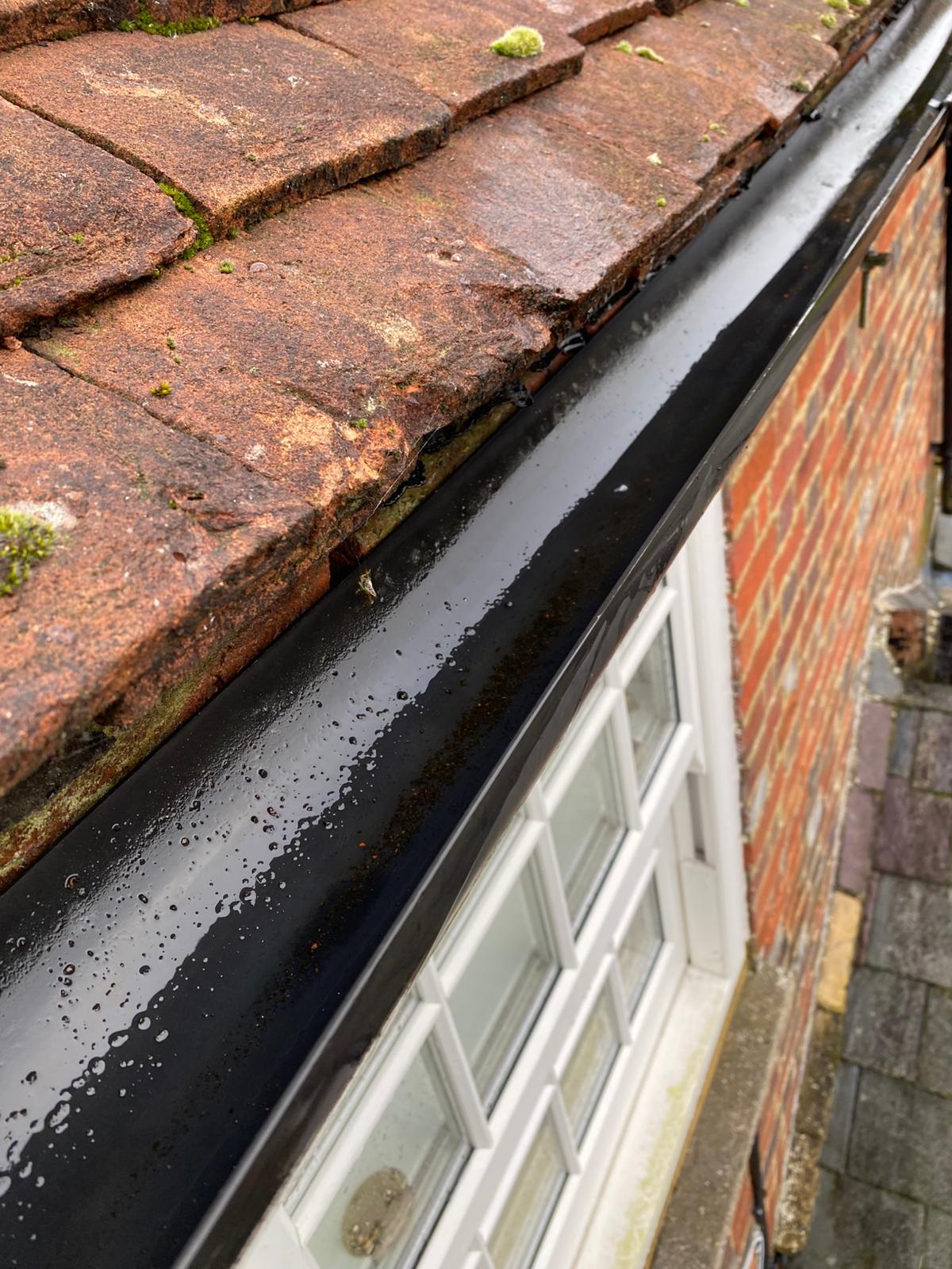 gutter cleared  - Redbourn Gutter Clearance is the solution!